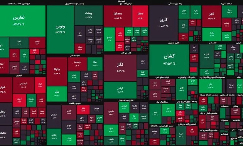 خزان ارزش معاملات/ ثبات شاخص کل در ۲۰ دقیقه ابتدایی معاملات