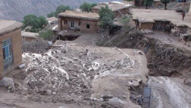 14 روستای لردگان در معرض خطر رانش زمین است