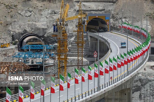 آغاز تردد خودروها در فاز دوم آزادراه تهران-شمال از امروز