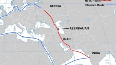 ایران و هند به دنبال عملیاتی کردن راه‌گذر بین‌المللی شمال-‌جنوب