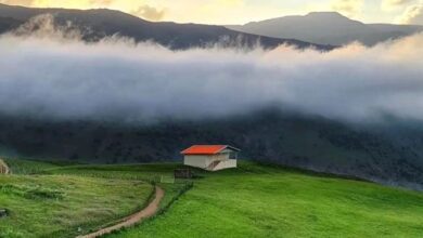 بارش باران در شمال و شمال‌ غرب و خنکای هوا در سواحل خزر