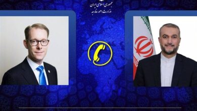 تماس وزیر خارجه سوئد با همتای ایرانی/امیرعبداللهیان: فرد اهانت‌کننده دستگیر و محاکمه شود