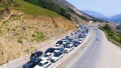 جاده کندوان به پیشواز ترافیک رفت