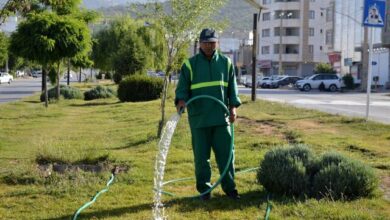 شهرداری‌های لرستان برای فضای سبز از آب شرب استفاده می‌کنند