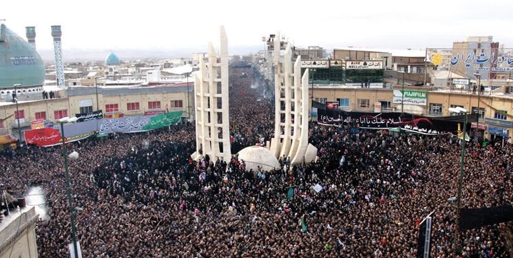 «یل یاتار طوفان یاتار یاتماز حسینین پرچمی»