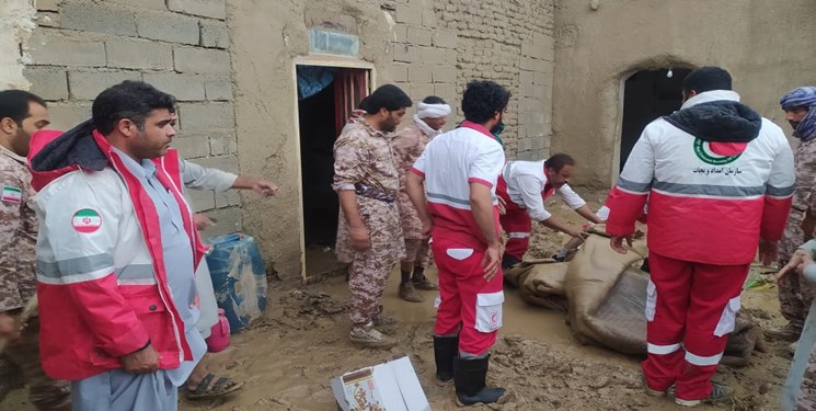 ۴۰۰ سیل‌زده در بلوچستان امدادرسانی شدند