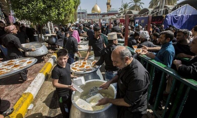 برپایی موکب “مهمانان کوچک امام حسین” در مرز باشماق