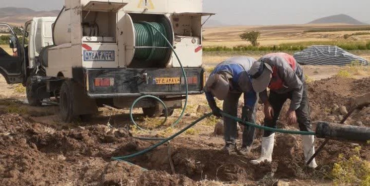 تأمین آب سالم ۱۵۱ خانوار سه روستای سنقرو کلیایی