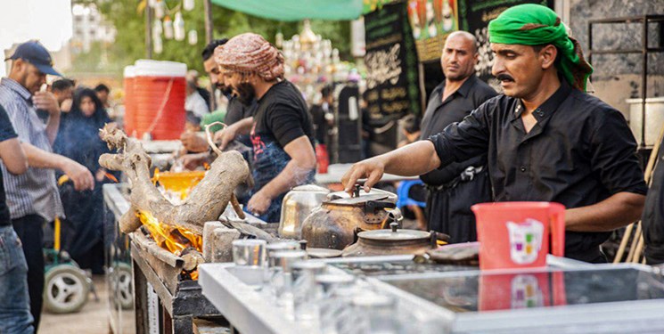 خدمت‌رسانی 500 موکب در مرز شلمچه از ابتدای ماه صفر