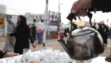 خدمت‌رسانی ۱۲ موکب اربعین ستاد عتبات غرب استان تهران در عراق