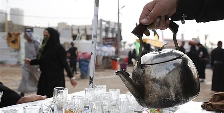 خدمت‌رسانی ۱۲ موکب اربعین ستاد عتبات غرب استان تهران در عراق