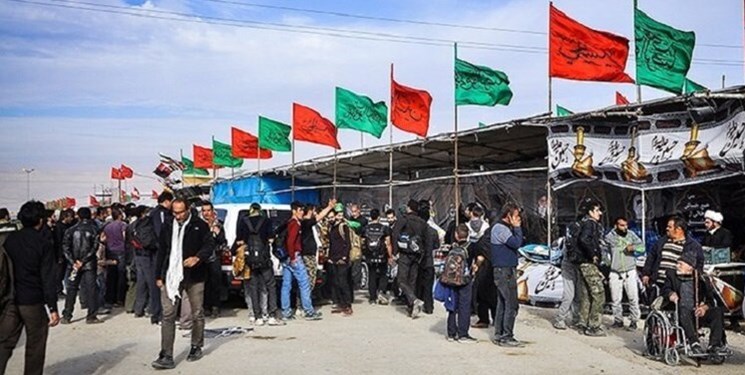 خدمت‌رسانی ۵۰۰ خادم تهرانی به زائران اربعین در نجف