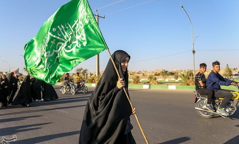 مسیر راهپیمایی جاماندگان اربعین در قزوین مشخص شد + جزئیات