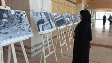 نمایش تصاویری از وقایع تروریستی دهه 60 برای اولین بار در نمایشگاه «ایران؛ قربانی تروریسم»