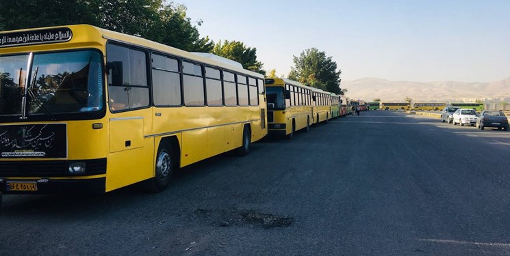 ۱۳۰ دستگاه اتوبوس به مرز خسروی اعزام می‌شود