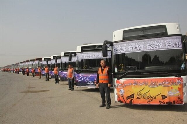 ۷۰۰۰ اتوبوس و ۲۰۰۰ پرواز، در خدمت زائران اربعین