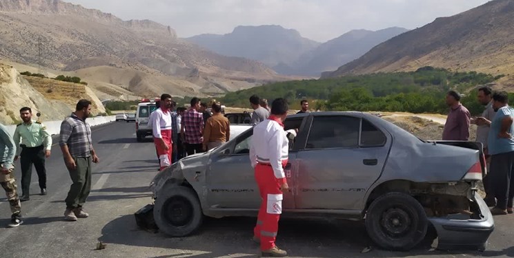 ادامه حوادث جاده‌ای ایذه با 10 زخمی و 2 کشته