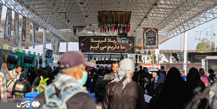 تردد ۲۰۸ هزار و ۶۰۰ زائر در شبانه‌روز گذشته از مرز مهران