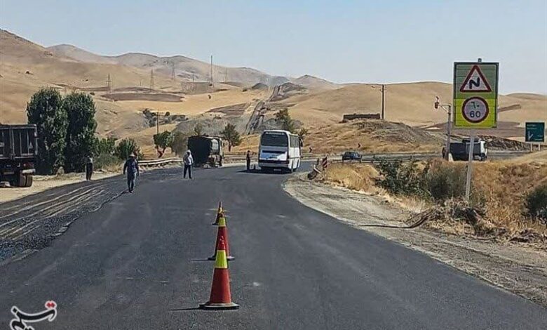 نقاط پرحادثه محور سقز ـ دیواندره ایمن‌سازی شد ‌