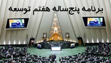 گزارش کمیسیون تلفیق درباره لایحه برنامه هفتم توسعه