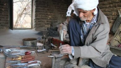 2 قرن هنر چاقو سازی زیرکوه