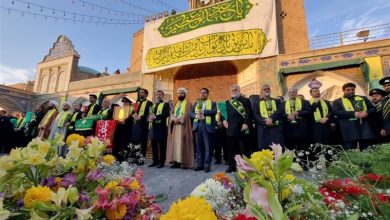 آیین جشن و سرور سالروز ولادت حضرت عبدالعظیم (ع) برگزار شد + تصاویر