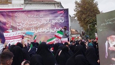 اجتماع بانوان گیلانی در حمایت از مادران و کودکان بی‌پناه غزه‌+فیلم