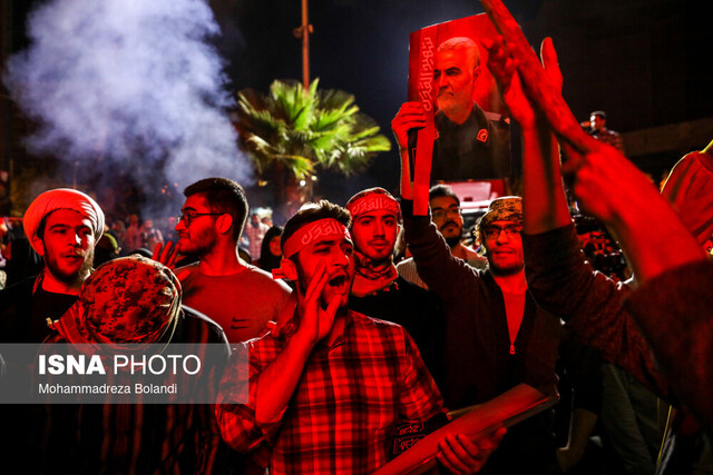 برگزاری جشن پیروزی عملیات «طوفان الأقصی» در تهران