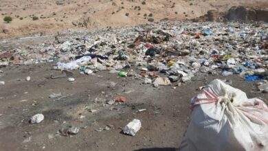 رودخانه سور لالی با دفن پسماندها در محل نامناسب دچار آلودگی شده است