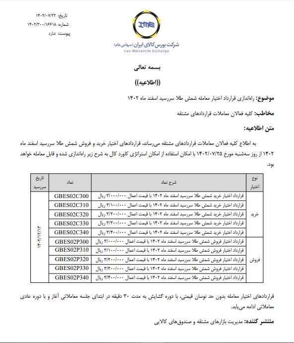 فوری؛ شمش طلا در بورس قابل معامله شد