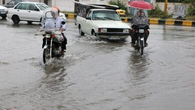 هواشناسی ایران ۱۴۰۲/۰۷/۱۸؛ پیش‌بینی بارش‌های سیل‌آسا در ۹ استان