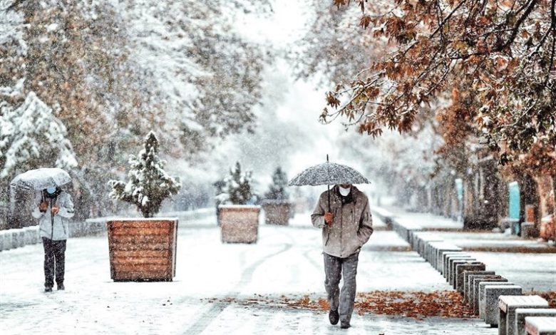 هواشناسی ایران ۱۴۰۲/۰۸/۰۹؛ باران، برف و کاهش دما در ۱۳ استان