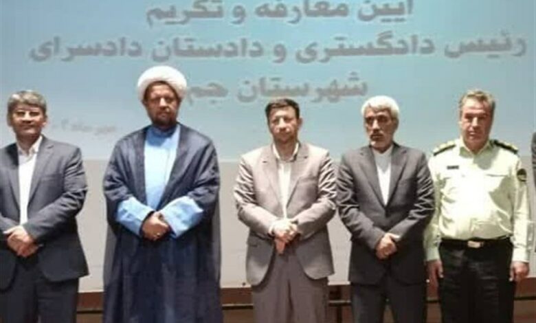 پیگیری راه‌اندازی فرودگاه شهرستان جم در اولویت دستگاه قضای استان بوشهر قرار دارد