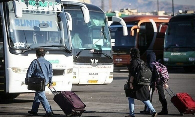 انتقال مسافر به مقصد ایلام ـ تهران و برعکس با میانگین ۸ سرویس اتوبوس