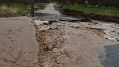 باران چیزی از راه عشایر گچساران باقی نگذاشت