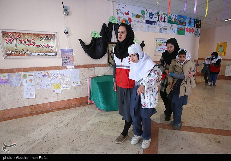 بیست و پنجمین تمرین سراسری «زلزله و ایمنی» در مدارس همدان برگزار شد + تصویر