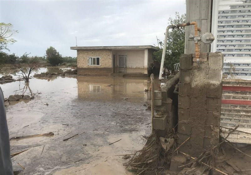 ثبت ۷۰ میلیمتر باران در گلستان/ آبگرفتگی معابر و مسدود شدن محورها + تصویر