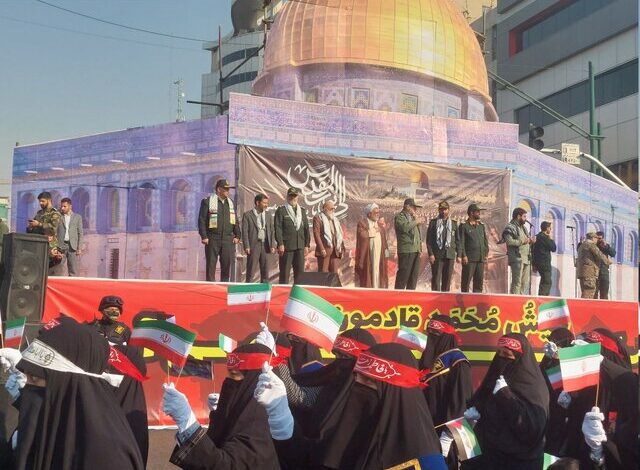 حضور رئیس شورای شهر تهران در رزمایش «الی بیت‌المقدس»