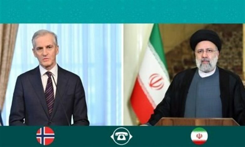 رئیسی در گفتگو با نخست وزیر نروژ: حماس دولت قانونی غزه و جنگ با آن جنگ با دموکراسی است