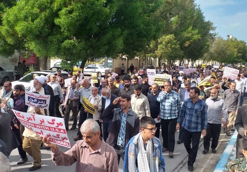 راهپیمایی نمازگزاران بوشهری در محکومیت اسرائیل/ "آغازی بر پایان رژیم صهیونیستی" + فیلم