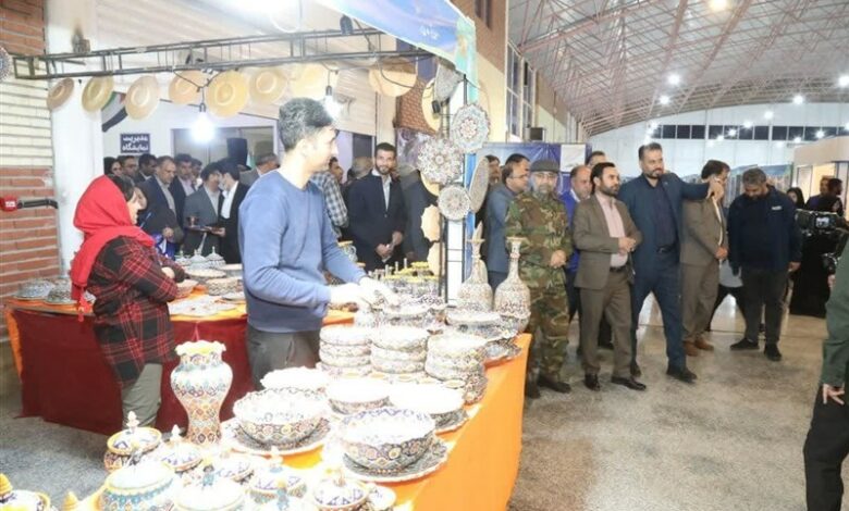 ششمین نمایشگاه سراسری صنایع دستی خراسان جنوبی افتتاح شد