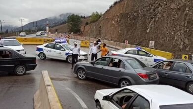 محور کندوان از فردا مسدود می‌شود