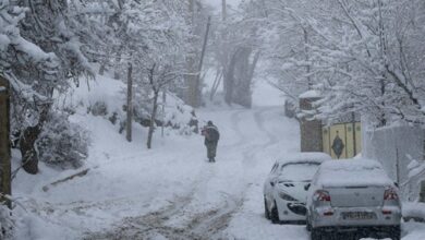 کاهش دما در اغلب شهرها و یخبندان در 10 استان