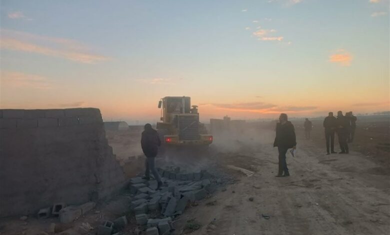 7 مورد ساخت و ساز غیرمجاز در روستای «پاوا» مشهد شناسایی شد