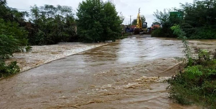 آبگرفتگی ۳۵ واحد مسکونی در طغیان رودخانه بابلرود