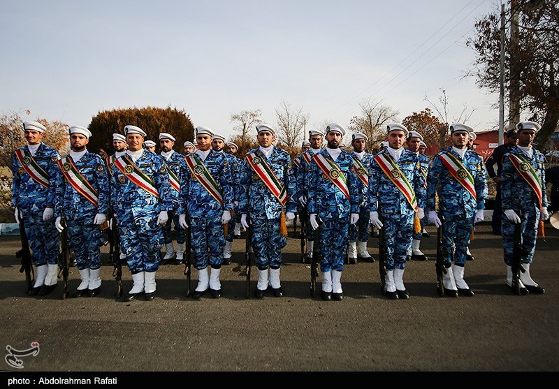 استقبال از پیکر ۴ ‌شهید‌ گمنام در همدان/ تشییع لاله‌های فاطمی در پایگاه سوم شکاری نوژه + تصویر