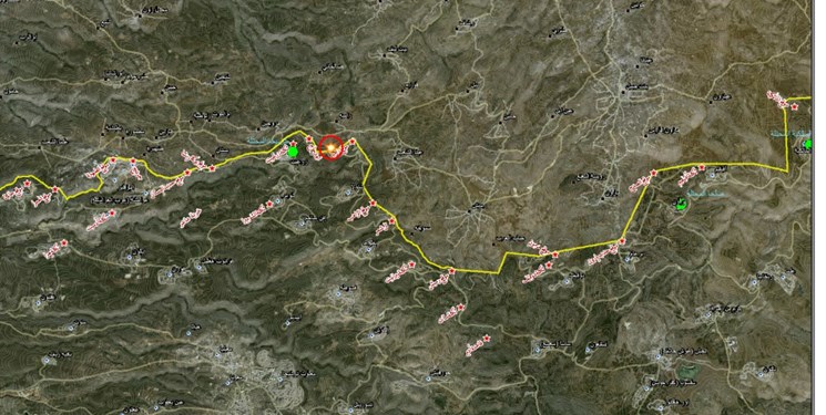 تبادل آتش بین حزب‌الله و صهیونیست‌ها در جنوب لبنان
