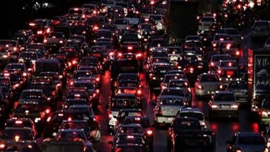 ترافیک سنگین در ورودی‌های شرقی پایتخت