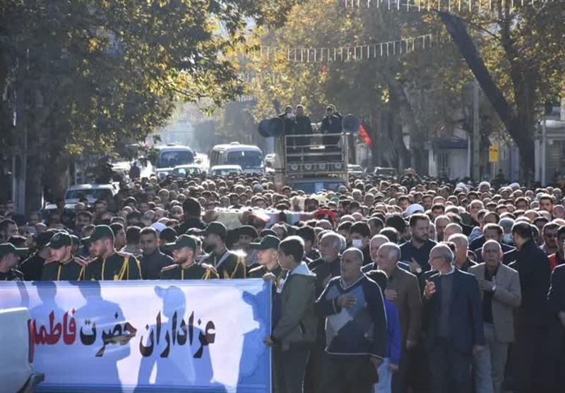 تشییع باشکوه پیکر مطهر شهدای گمنام ‌در گرگان/ آغوش باز گلستان ایران برای خوشنامان وطن‌ + فیلم و تصاویر