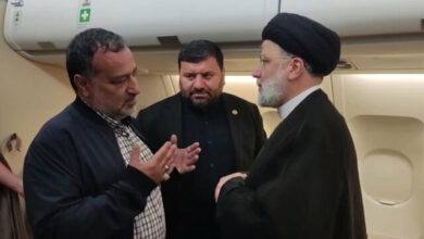 _دیداری_ _کوتاه_؛ _دعای_ _خیر_ _رئیسی_ _با_ _شهید_ _سیدرضی_